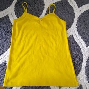 Yellow tank top